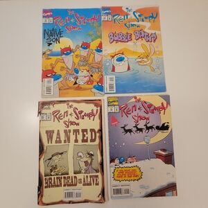 The Ren & Stimpy Show Comic Lot Vol 1. # 9,10,14,15 Direct Editions